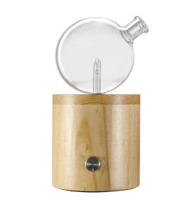 20ml  Pure Essential Oil Diffuser Wood Glass Vaporizer Diffuser Aroma Difusor Essential Oil Nebulizer